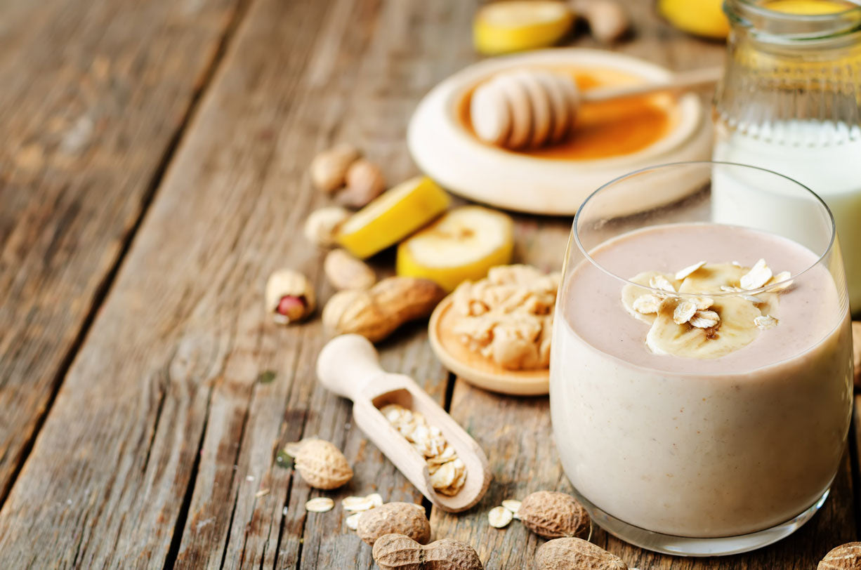 Peanut Butter Oatmeal Smoothie