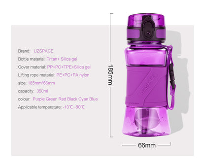 Collapsible Sports  Bottle Water- Portable, BPA-Free, and Lightweight - Perfect for Running, Hiking, and Outdoor Activities