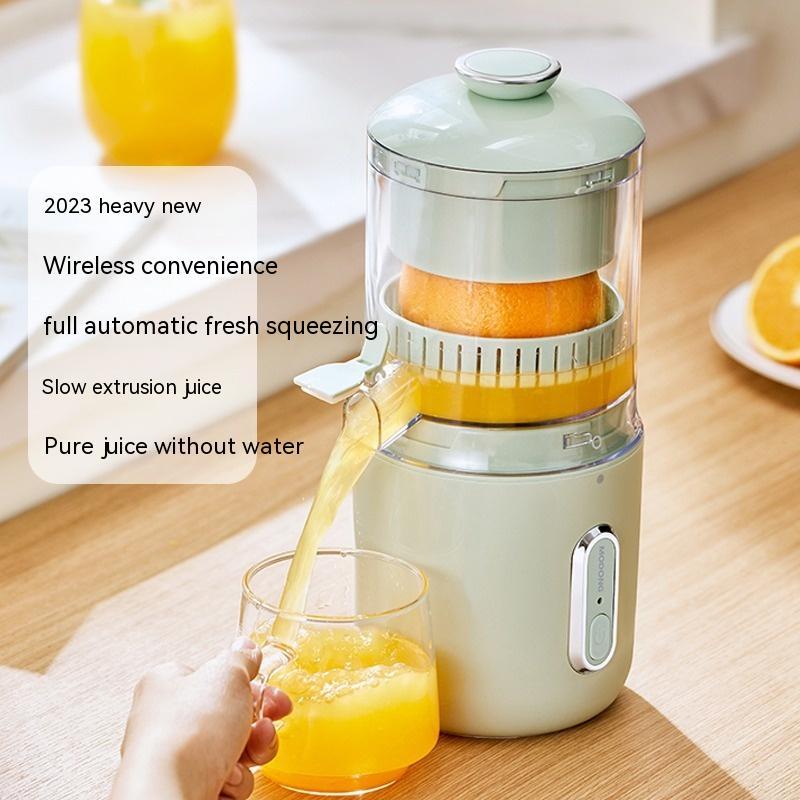 Portable USB Wireless Mini Steel Juicer - Multifunctional Electric Blender for Oranges and Lemons