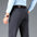 Spring Autumn Men's Smart Casual Pants Black Navy Blue Suit Pants Office Male Trousers Big Size Elegant Sports Straight Pants